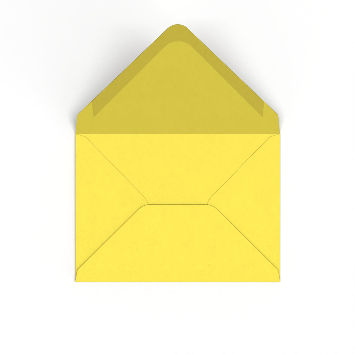 Sunflower Yellow British Made Gummed Envelope (133 x 184mm)