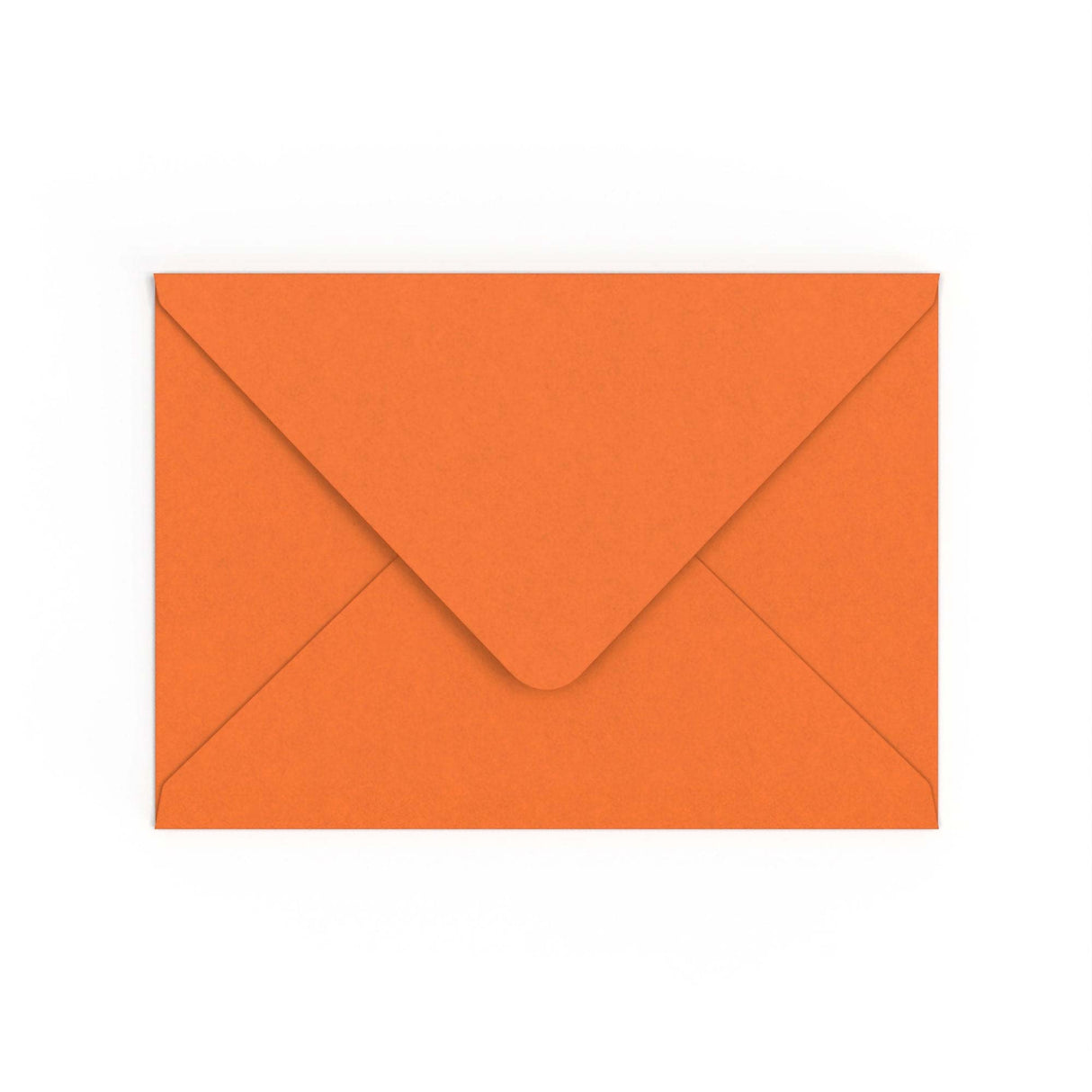 C5 Flame Orange British Made Gummed V-Flap Envelope (162 x 229mm)