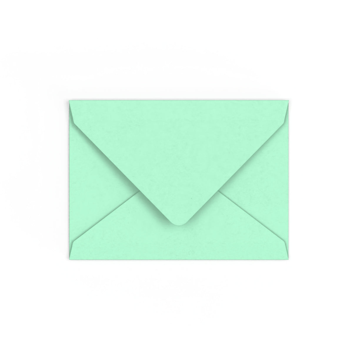 C7 Jade Green British Made Gummed V-Flap Envelope (82 x 113mm)