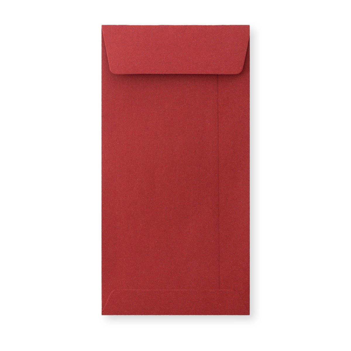 DL Dark Red Peel & Seal Coloured Envelope (220 x 110mm)
