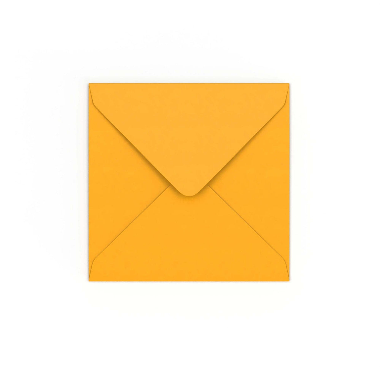 Dark Yellow Gummed V-Flap Envelope (130 x 130mm)