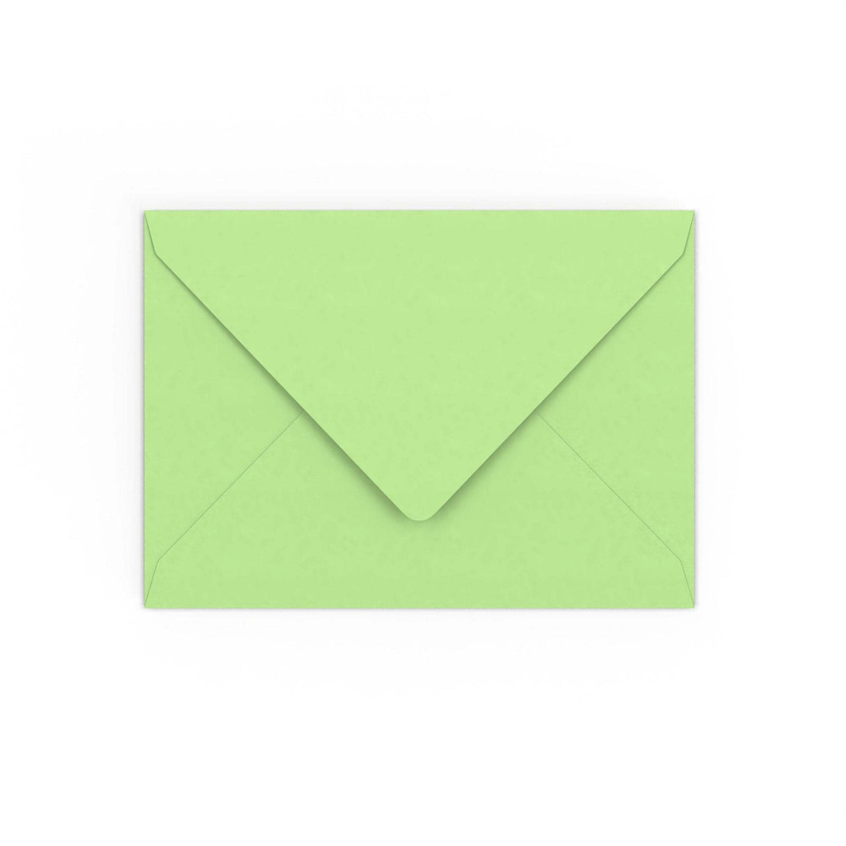 Pale Green Gummed V-Flap Envelope (133 x 184mm)