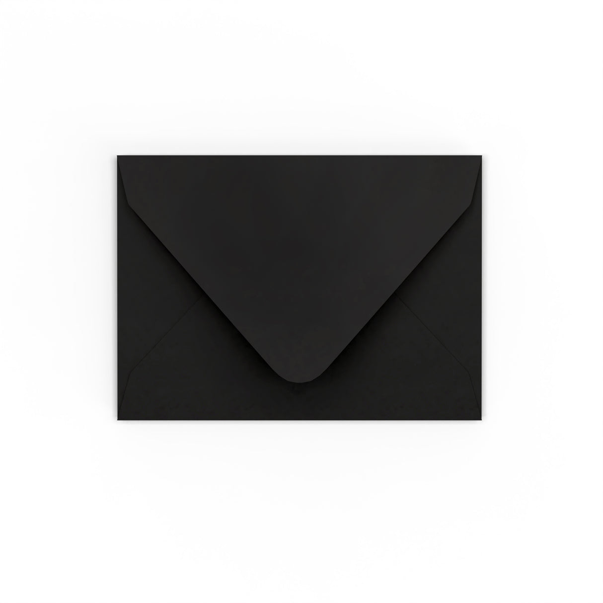C7 Black Gummed V-Flap Envelope (82 x 113 mm)