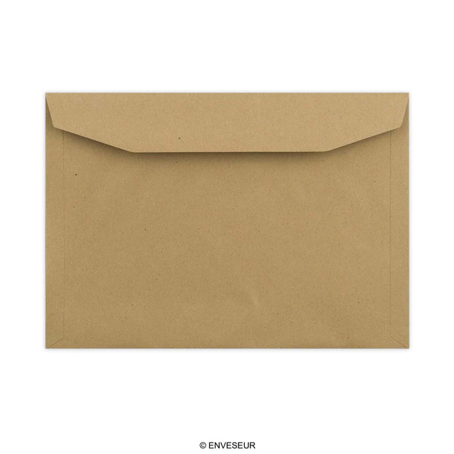 C5 Manila Brown Gummed Mailing Envelope (162 x 229mm)
