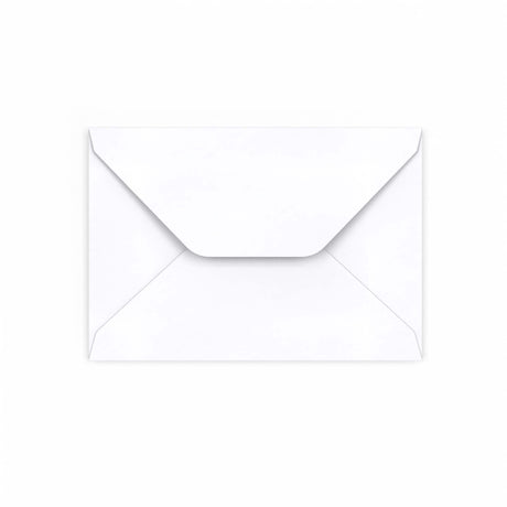 White Envelope - Trapezium Flap 102x146mm