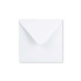 White Envelope - Diamond Flap 155x155 mm