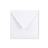White Envelope - Diamond Flap 170x170 mm