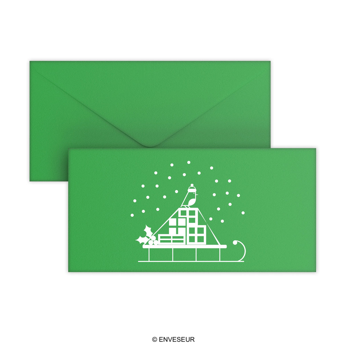 Christmas Envelope – Snow Sled