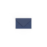 C6 Navy Blue British Made Gummed V-Flap Envelope (114 x 162mm)