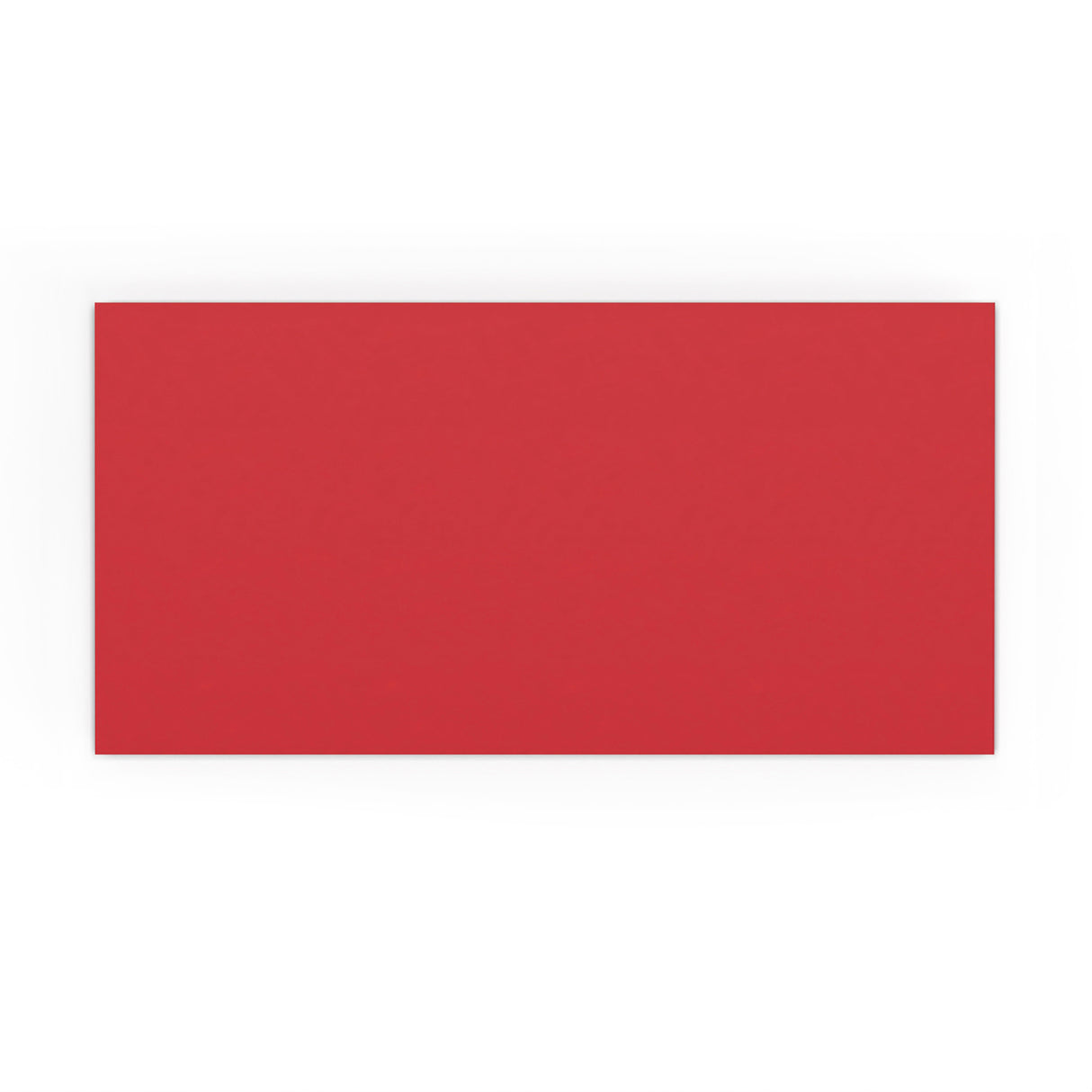 DL Cherry Red British Made Gummed V-Flap Envelope (110 x 220mm)