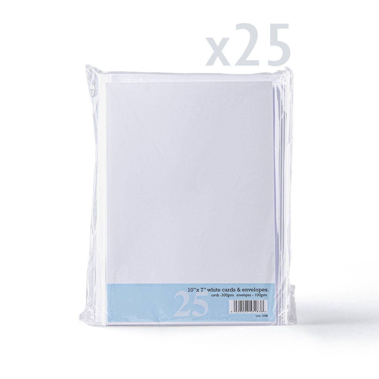 White Smooth Cards & Envelopes Pack