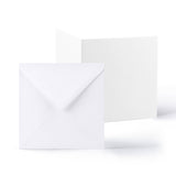White Smooth Cards & Envelopes Pack