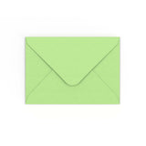 Pale Green Gummed V-Flap Envelope (125 x 175mm)