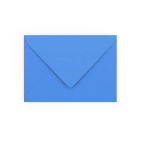Bright Blue Gummed V-Flap Envelope (133 x 184mm)