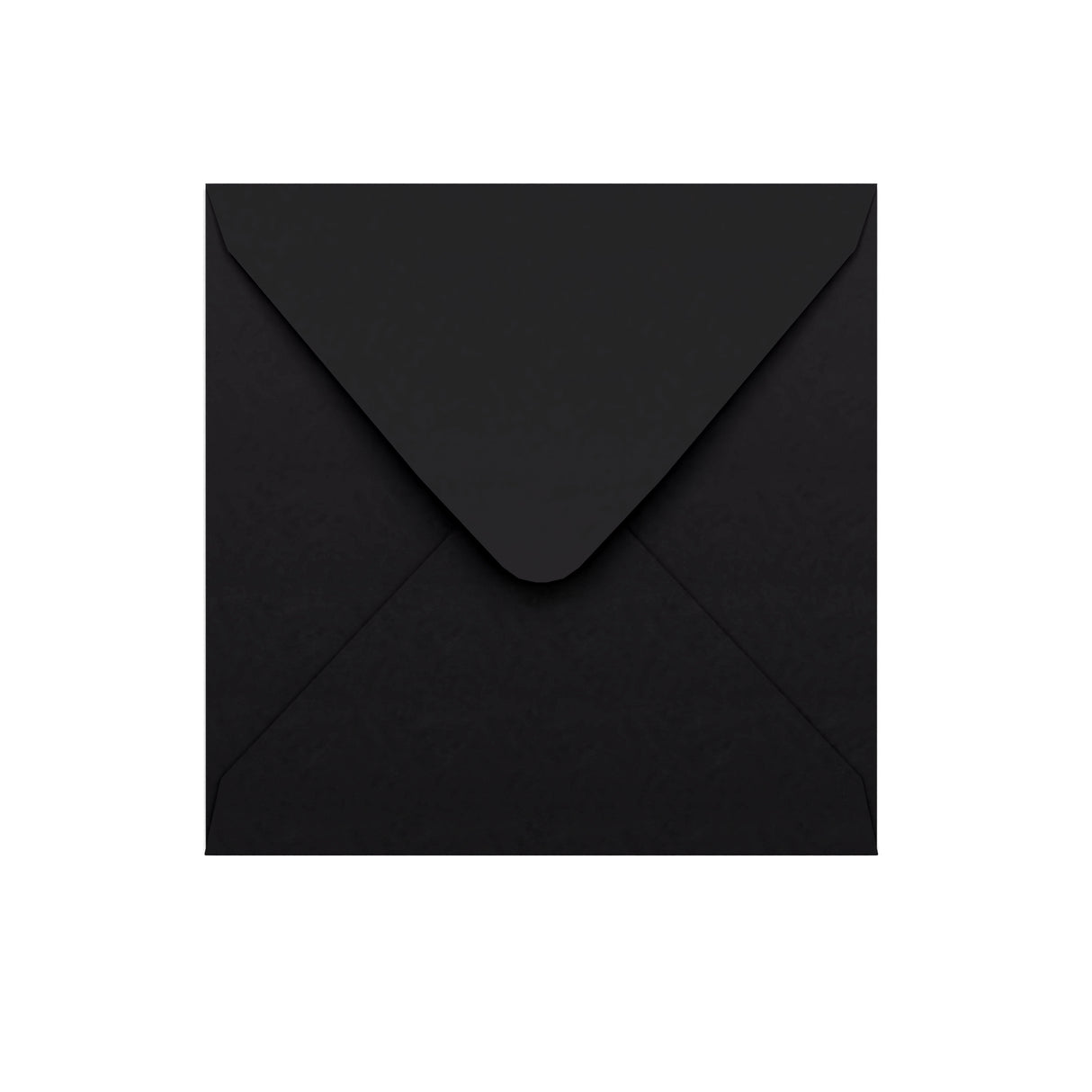 Black Gummed V-Flap Envelope 155×155 mm