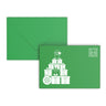 Christmas Envelopes Santa Clause Dark Green 162 x 229 mm (C5)