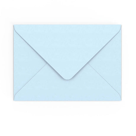 C5 Pale Blue Gummed V-Flap Envelope (162 x 229mm)