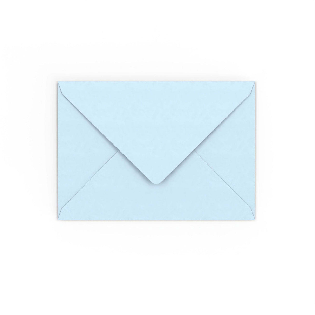 C6 Pale Blue Gummed V-Flap Envelope (114 x 162mm)