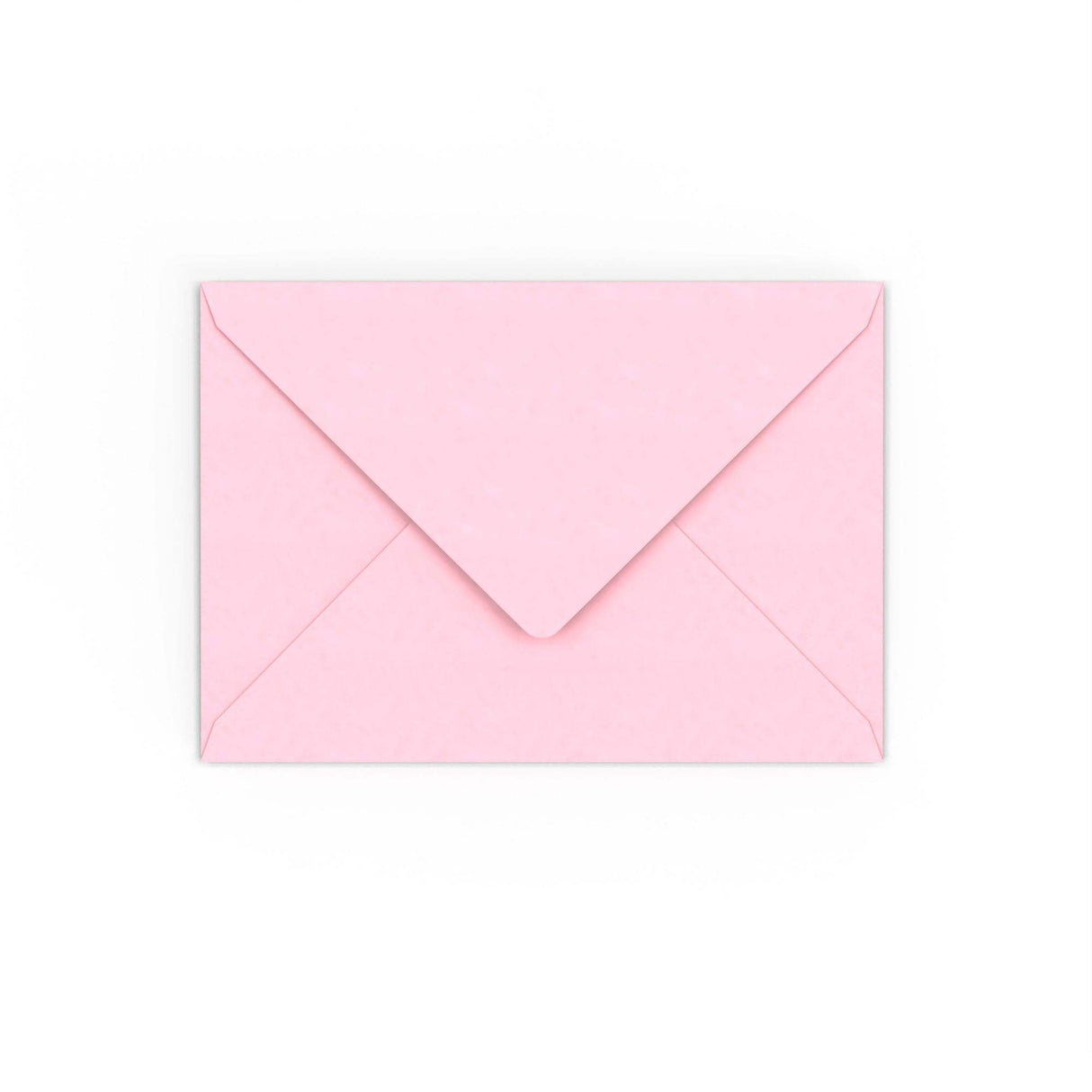 C6 Pale Pink Gummed V-Flap Envelope (114 x 162mm)