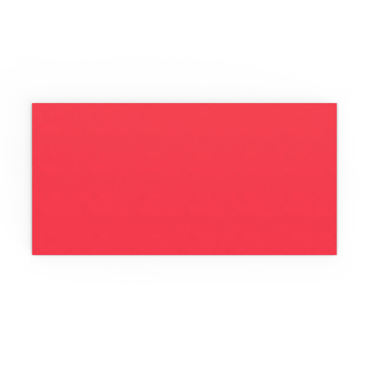 DL Bright Red Gummed V-Flap Envelope (110 x 220mm)