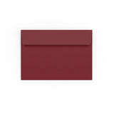 Burgundy envelopes