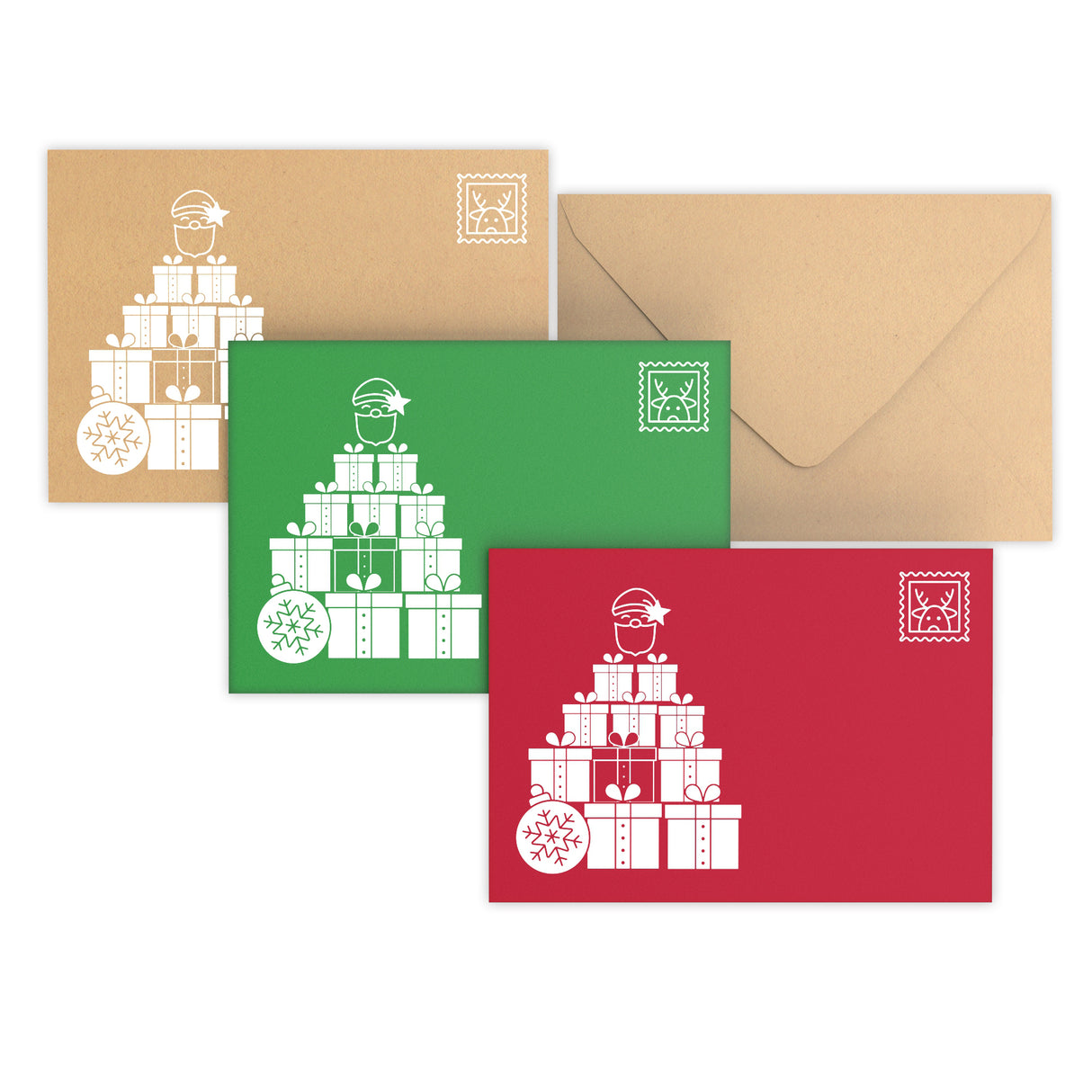 Christmas Envelopes Santa Clause