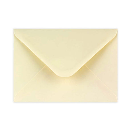 Ivory Wove Gummed V-Flap Greeting Card Envelope (133 x 184mm)