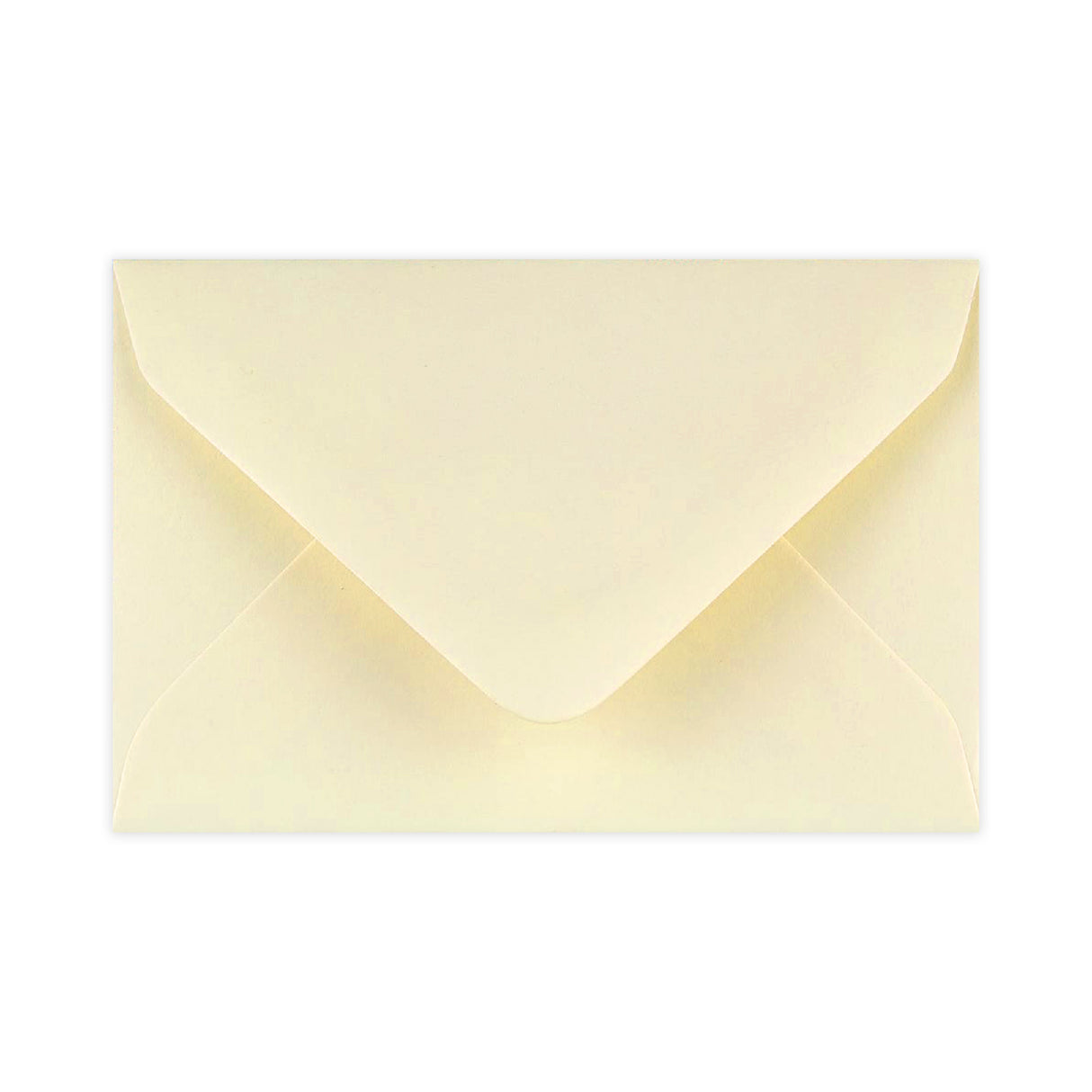 Ivory Wove Gummed V-Flap Greeting Card Envelope (62 x 94mm)