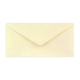 DL Ivory Wove Gummed V-Flap Envelope (110 x 220mm)