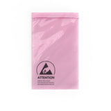 Pink Anti-Static ESD Grip Seal Bags